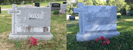 Professional Granite Cleaning Tribute In Stone Before and After