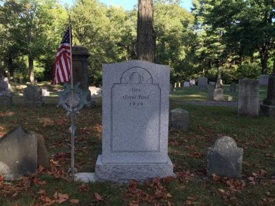 Oliver Pond Project Tribute In Stone