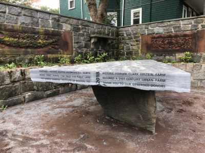 A Tribute In Stone at Fowler Clark Farm