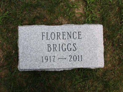 Barre Gray Granite Memorial Flat Marker