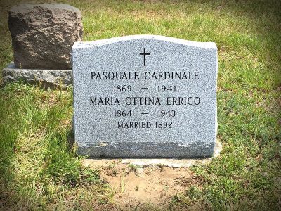 Barre Grey Granite Slant Memorial with Verse Married 1982