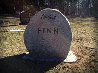 Finn Family Boulder Memorial