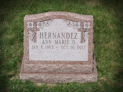 North American Pink Slant Memorial Hernandez Family